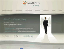 Tablet Screenshot of mattrangroup.com